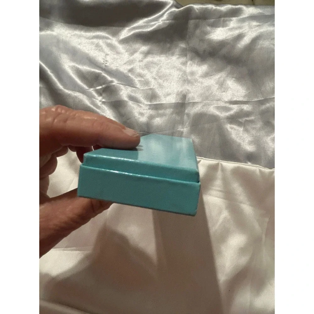 Tiffany & Co Blue Jewelry Box Rectangular Necklace Bracelet Gift Box 7 Inch